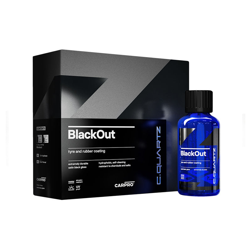 CARPRO BlackOut para neumáticos y superficies de goma
