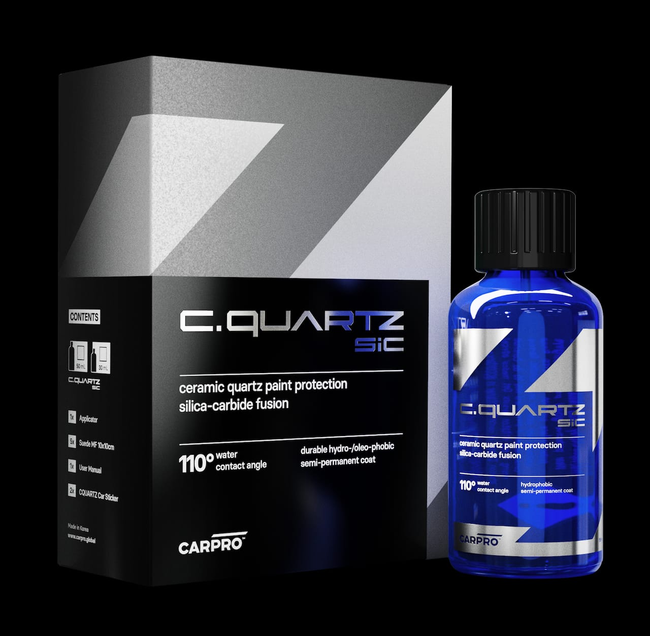 CARPRO CQUARTZ SiC, recubrimiento cerámico hidrofóbico