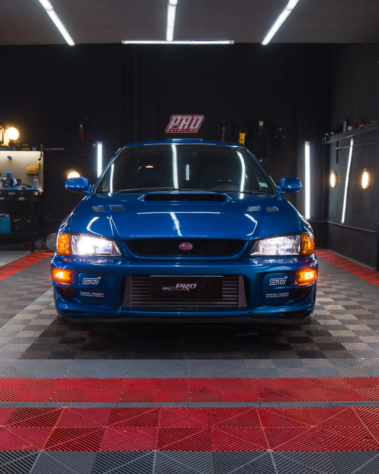 Subaru WRX STI atendido por PRD Iquique