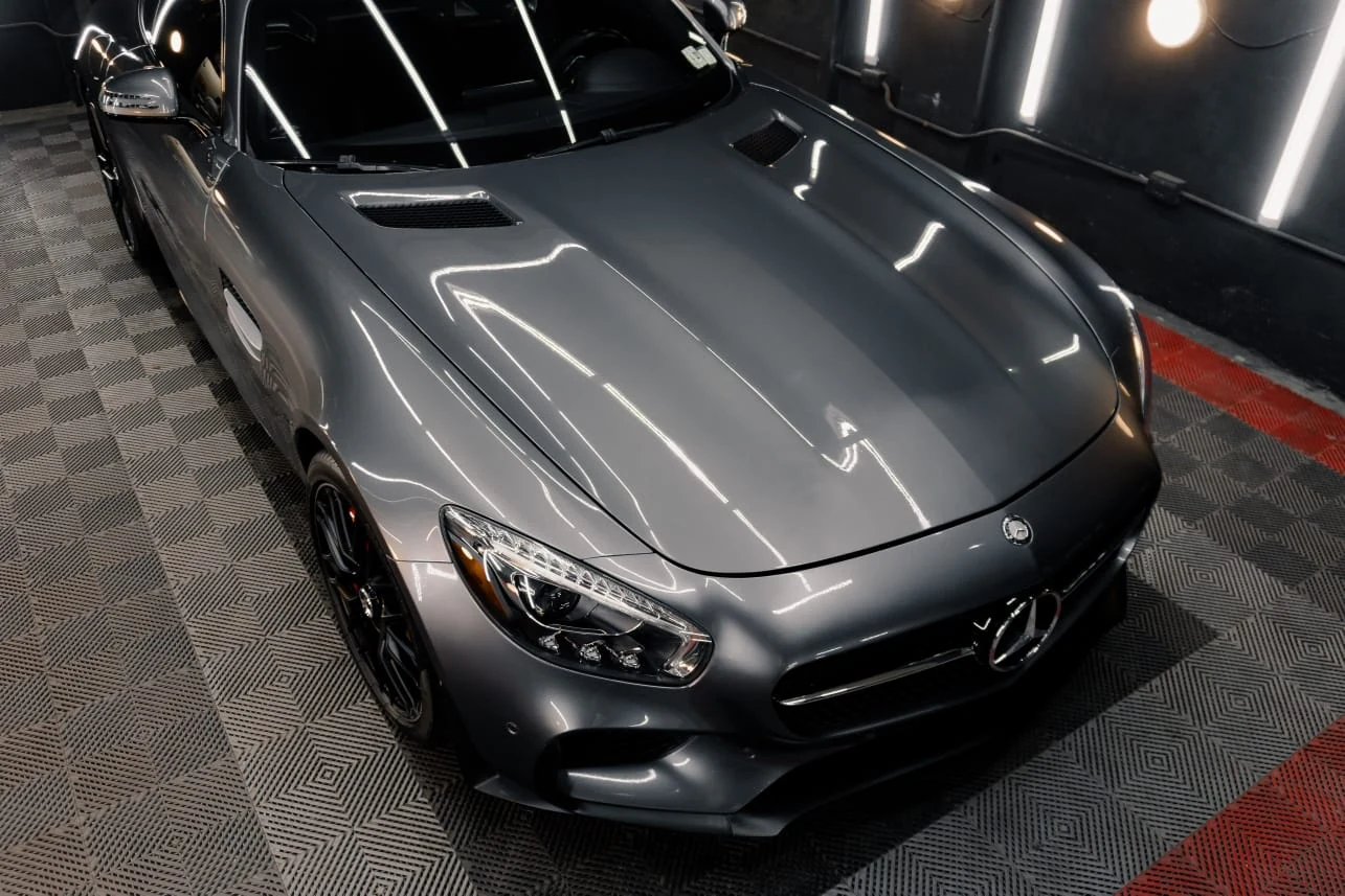 Vista superior de Mercedes-AMG GT